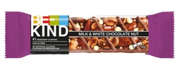 cioccolato bianco e al latte con frutta secca image